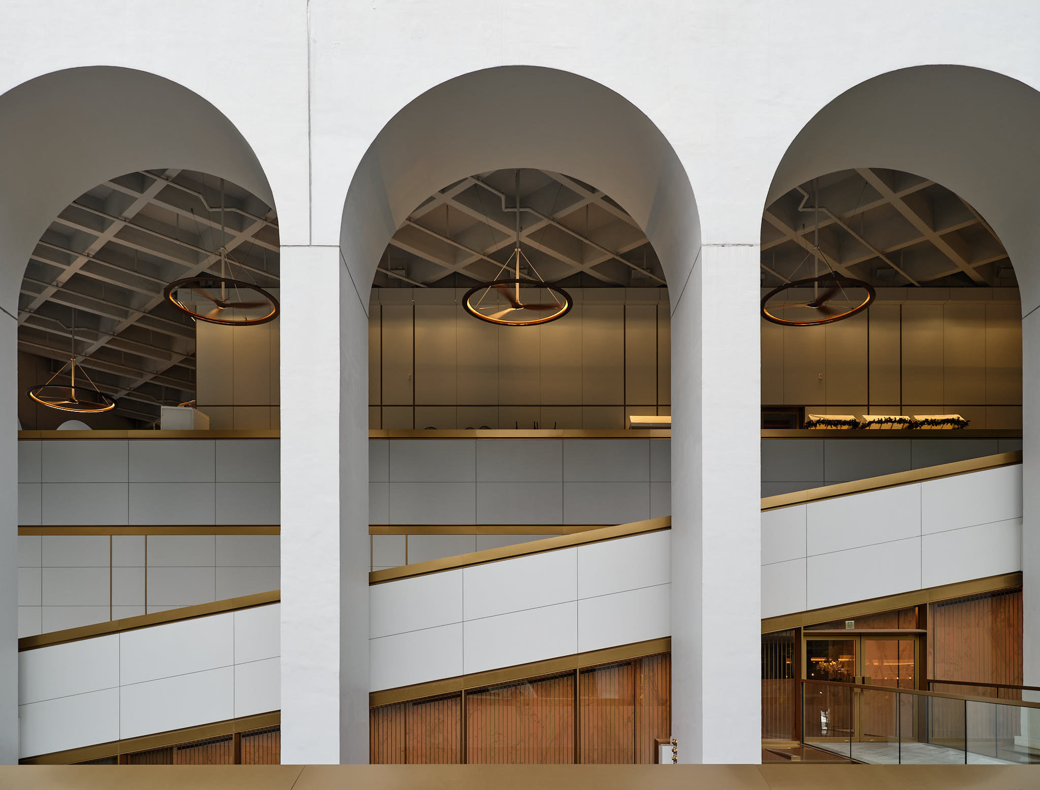 Murray Lane arches at The Murray Hotel Hong Kong