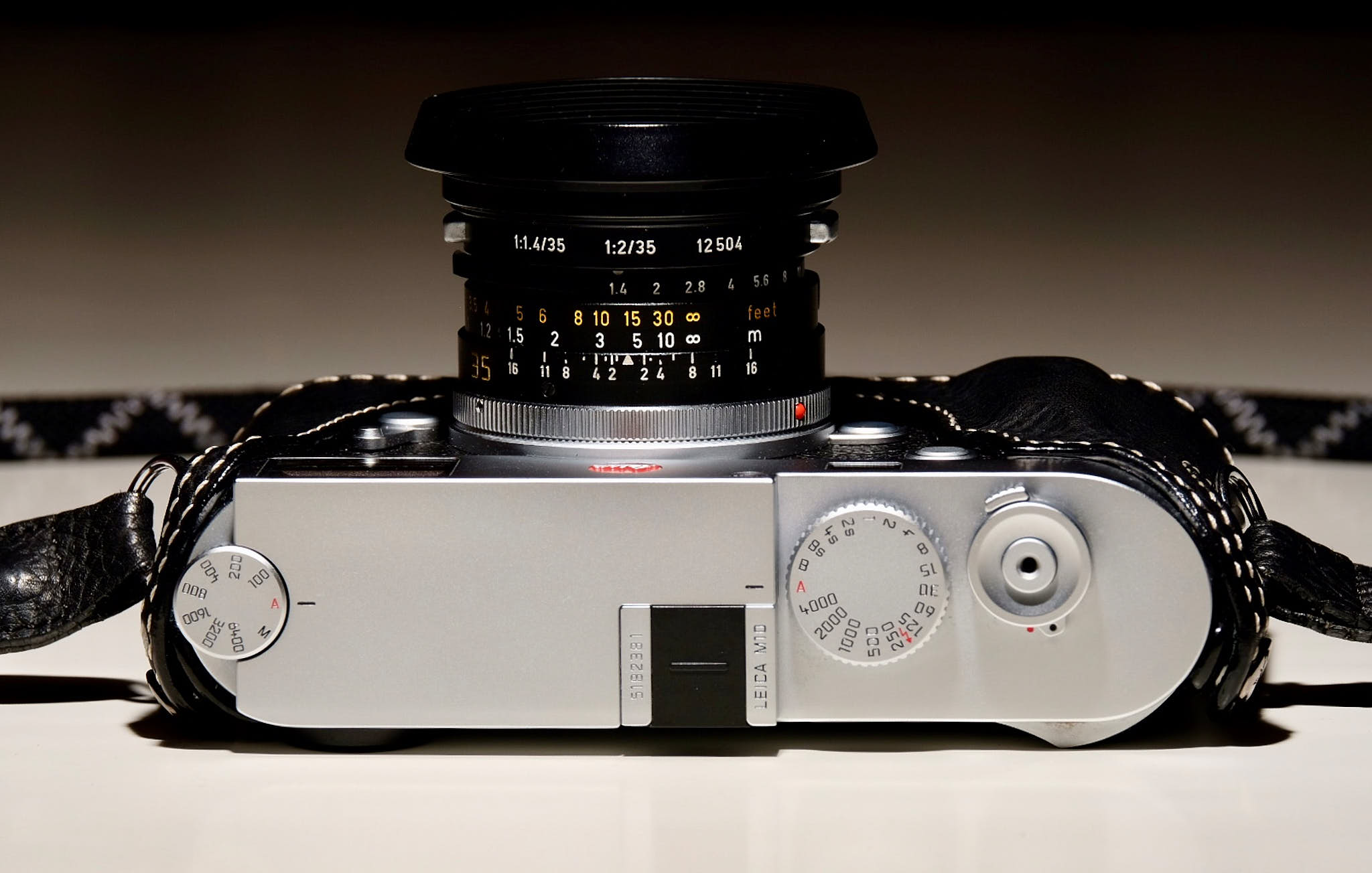 Leica M10 with 35MM Pre-Aspherical Lens attached