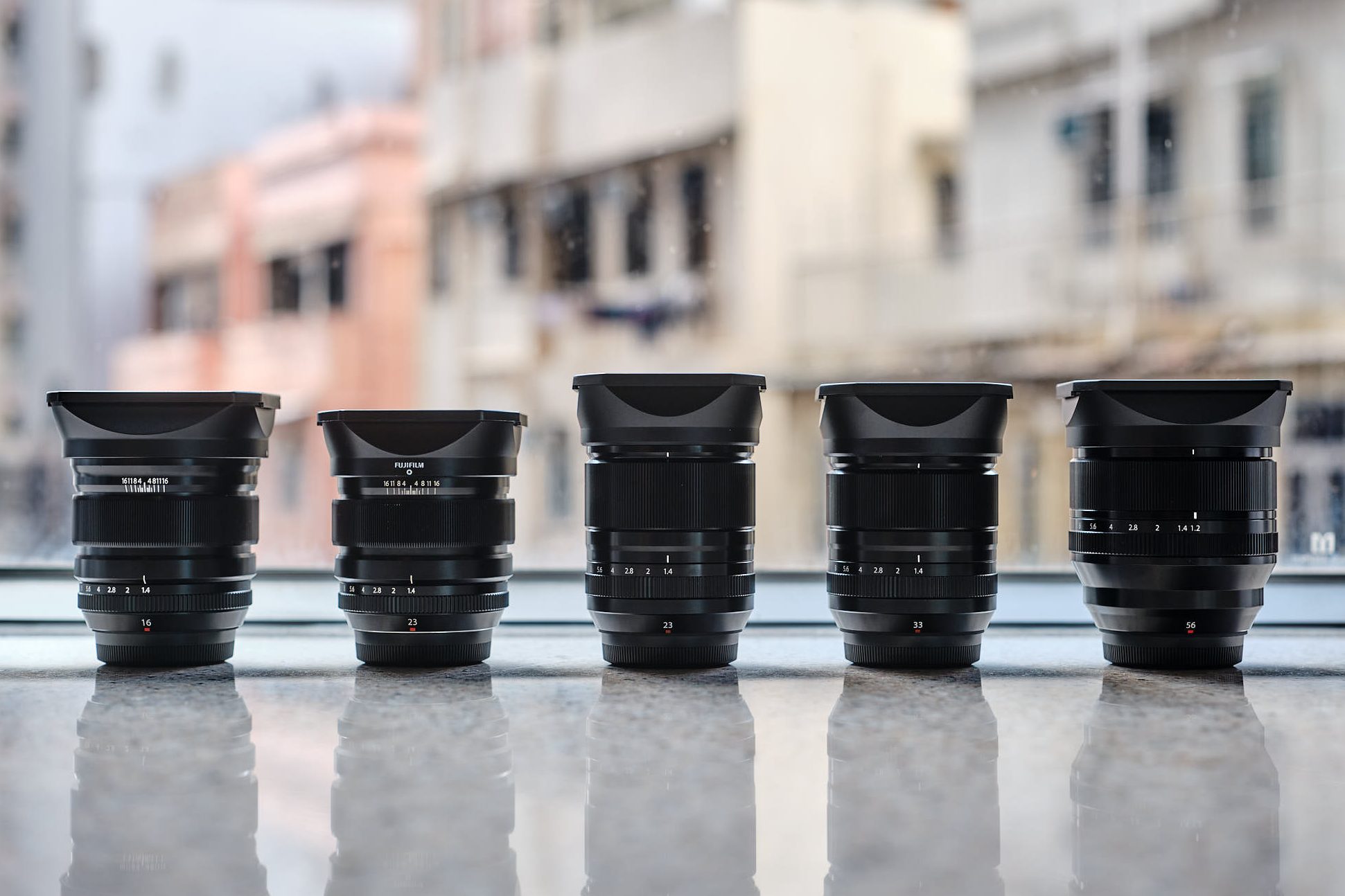 Metal Square Lens Hoods for Fujifilm XF Lenses