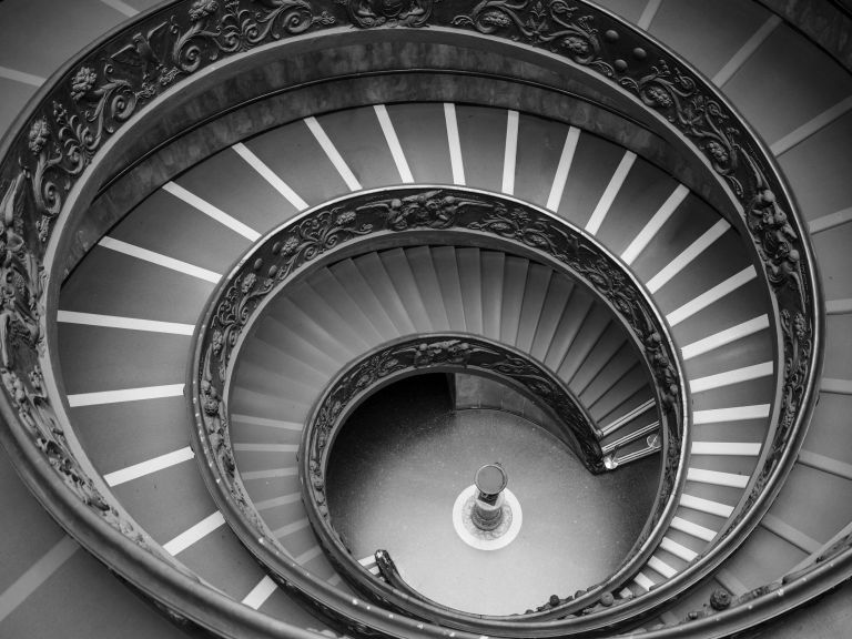 Vatican Museum Momo staircase