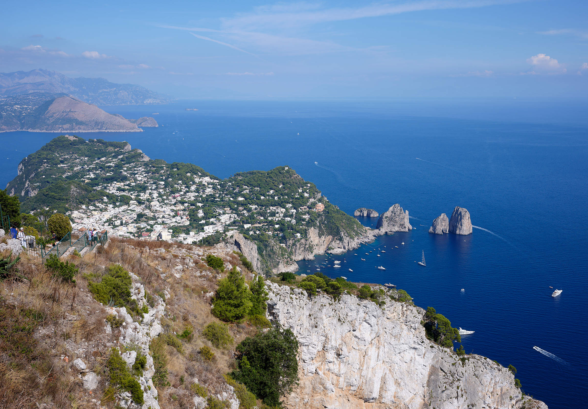 View from Anacapri, Italy