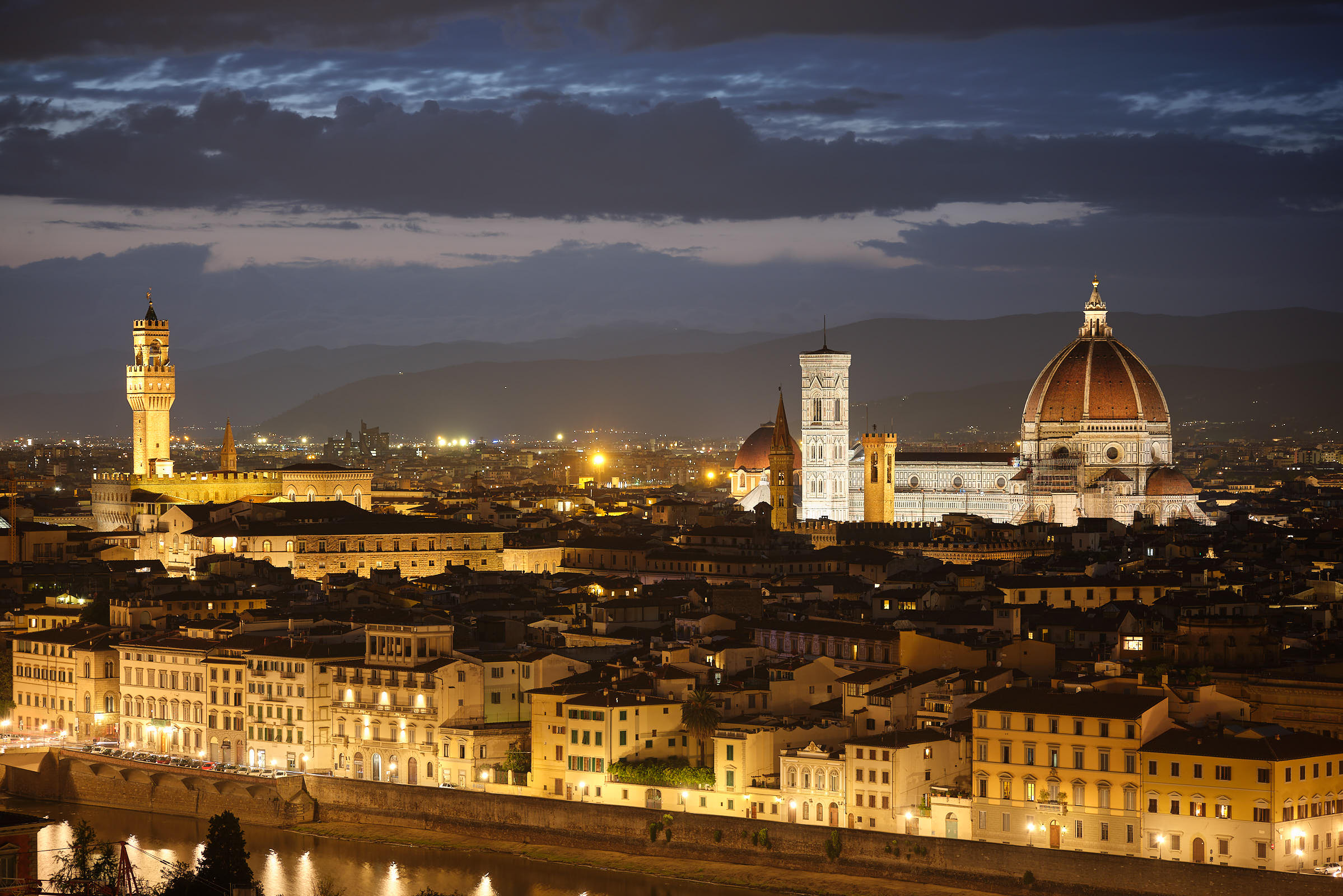 Duomo Florence at sunset