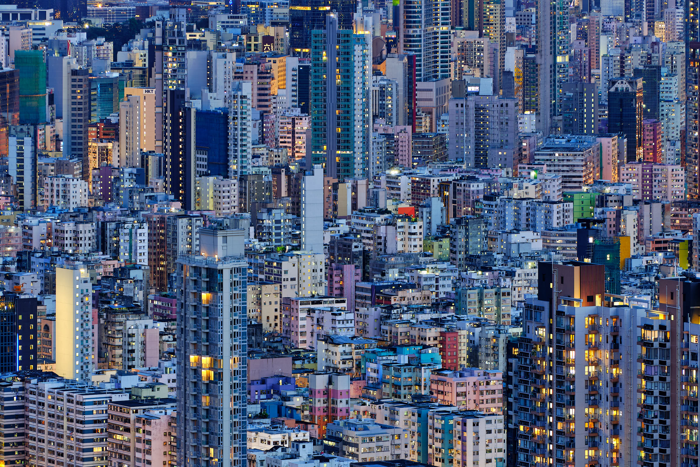 Crow's Nest Hong Kong skyline view