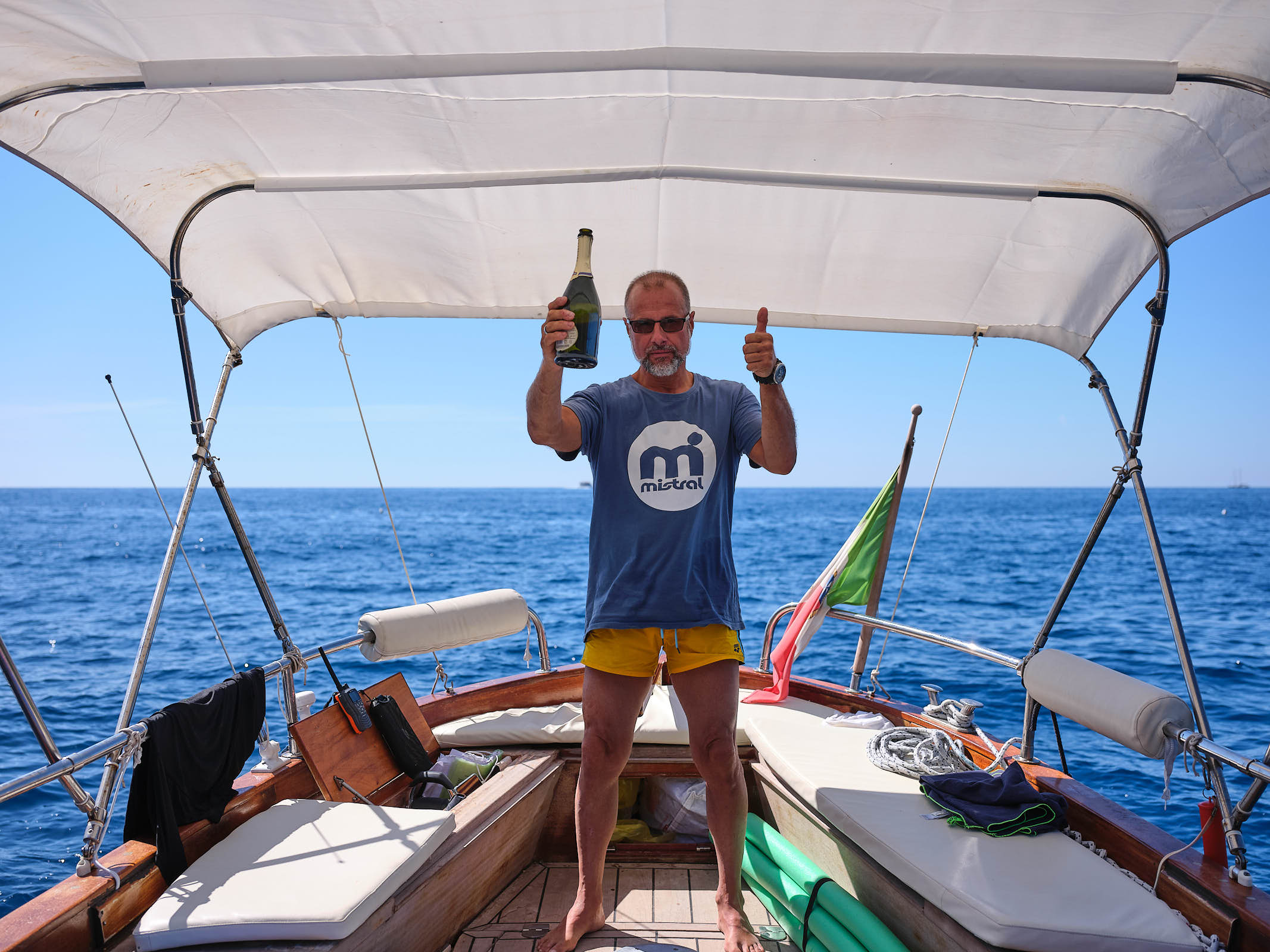 Captain Cosimo of BB Cinque Terre Boat Tours