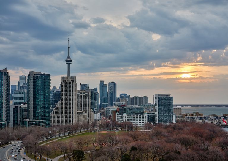 Toronto at sunrise