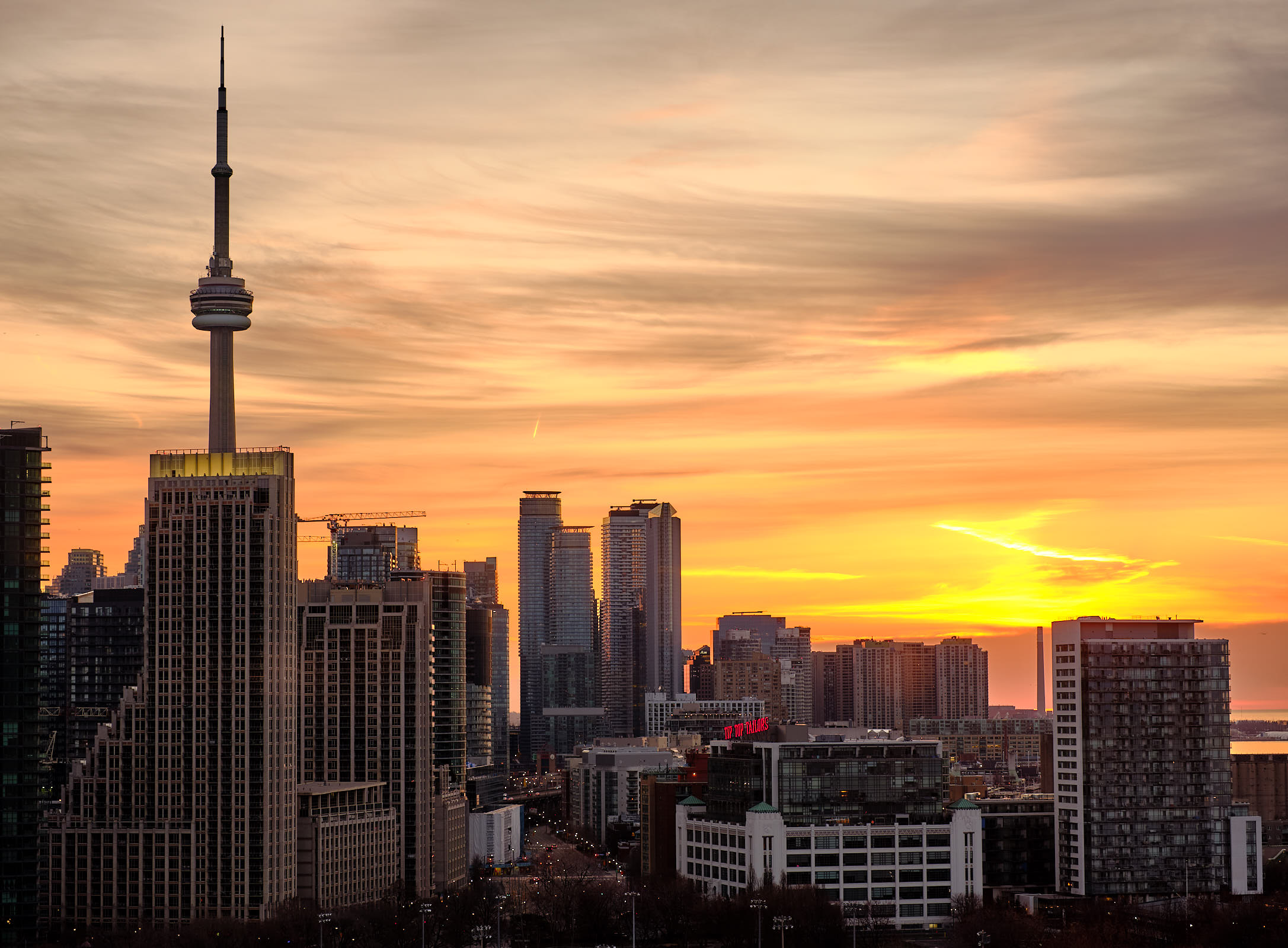 Toronto at sunrise