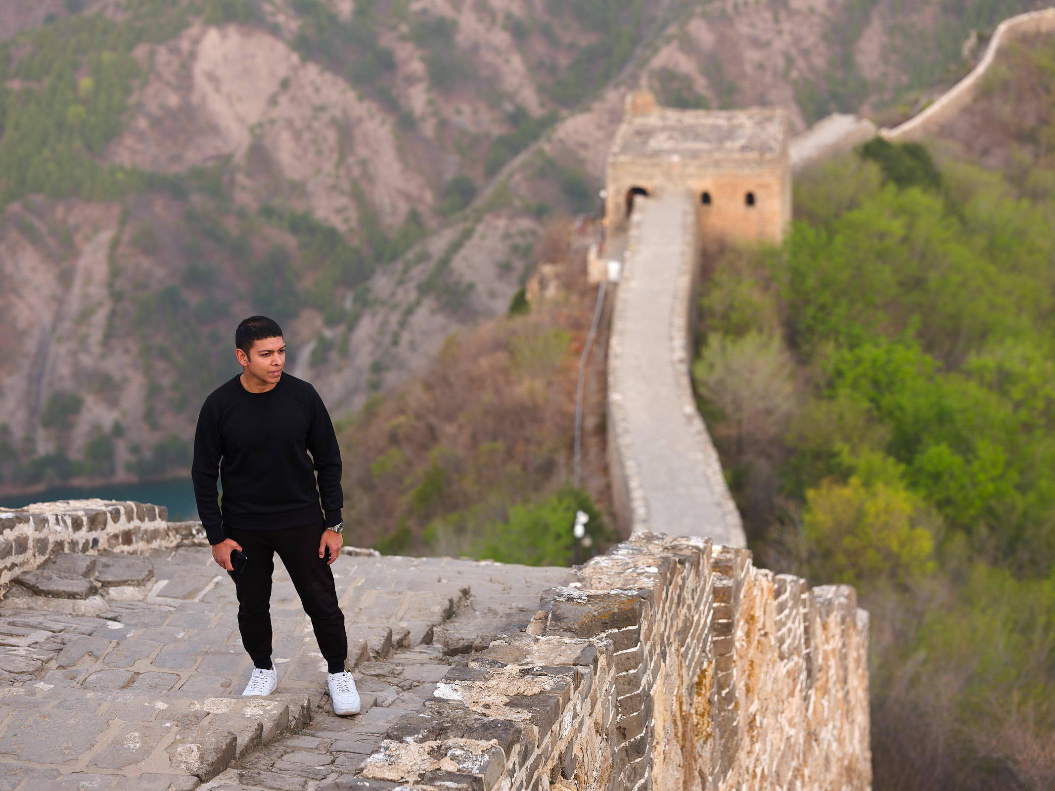 Simatai Great Wall of China at sunrise