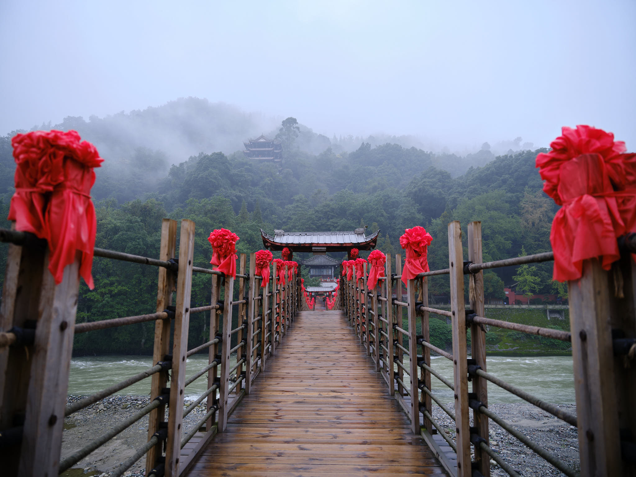 Anlan Bridge in Chengdu China