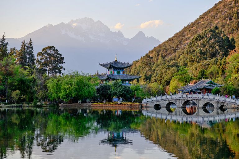Heilongtan, Mufu Palace, Lijiang, Yunnan Province, China