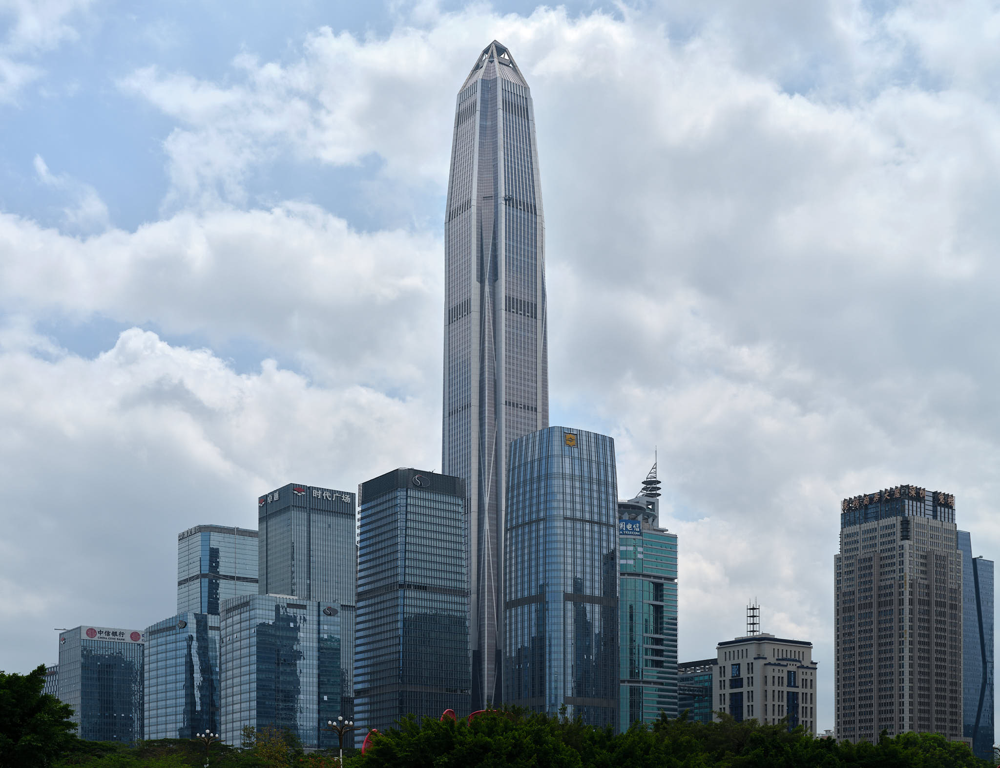 Shenzhen Futian district buildings