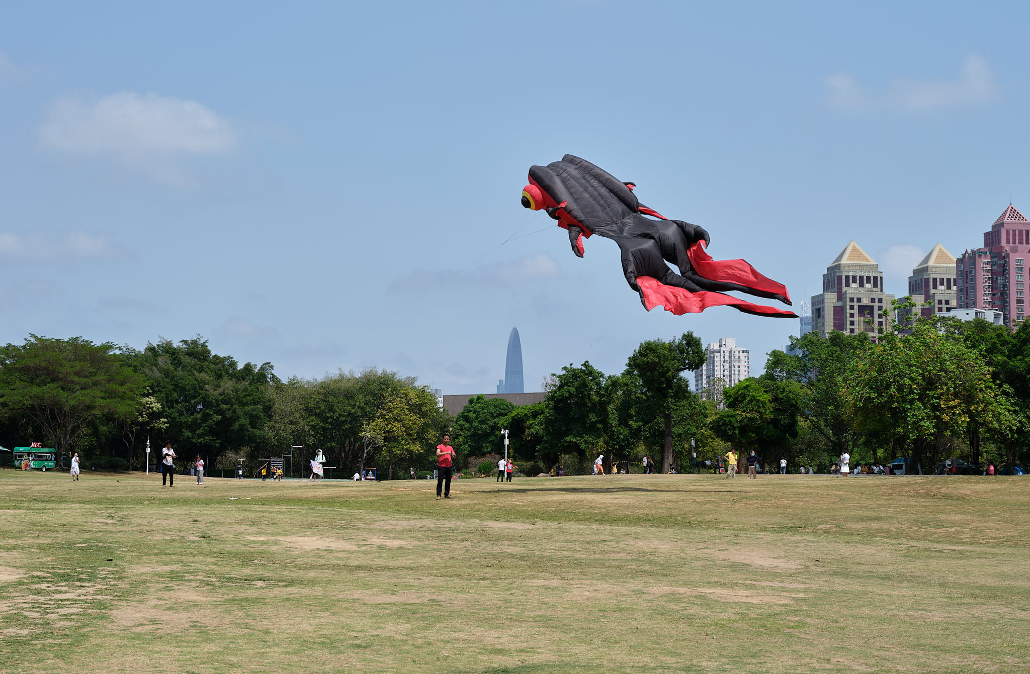 Kite flying in Shenzhen