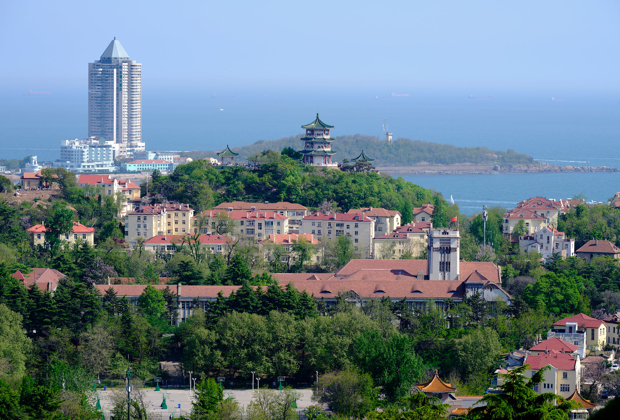 View of Qingdao from Signal Hill