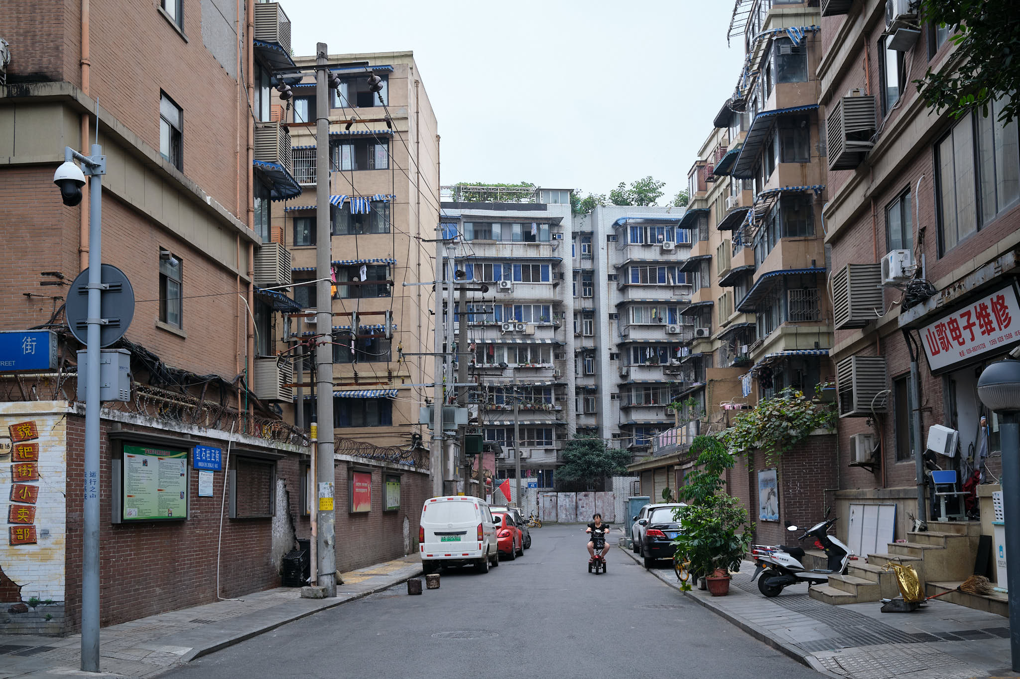 Side street in Chengdu