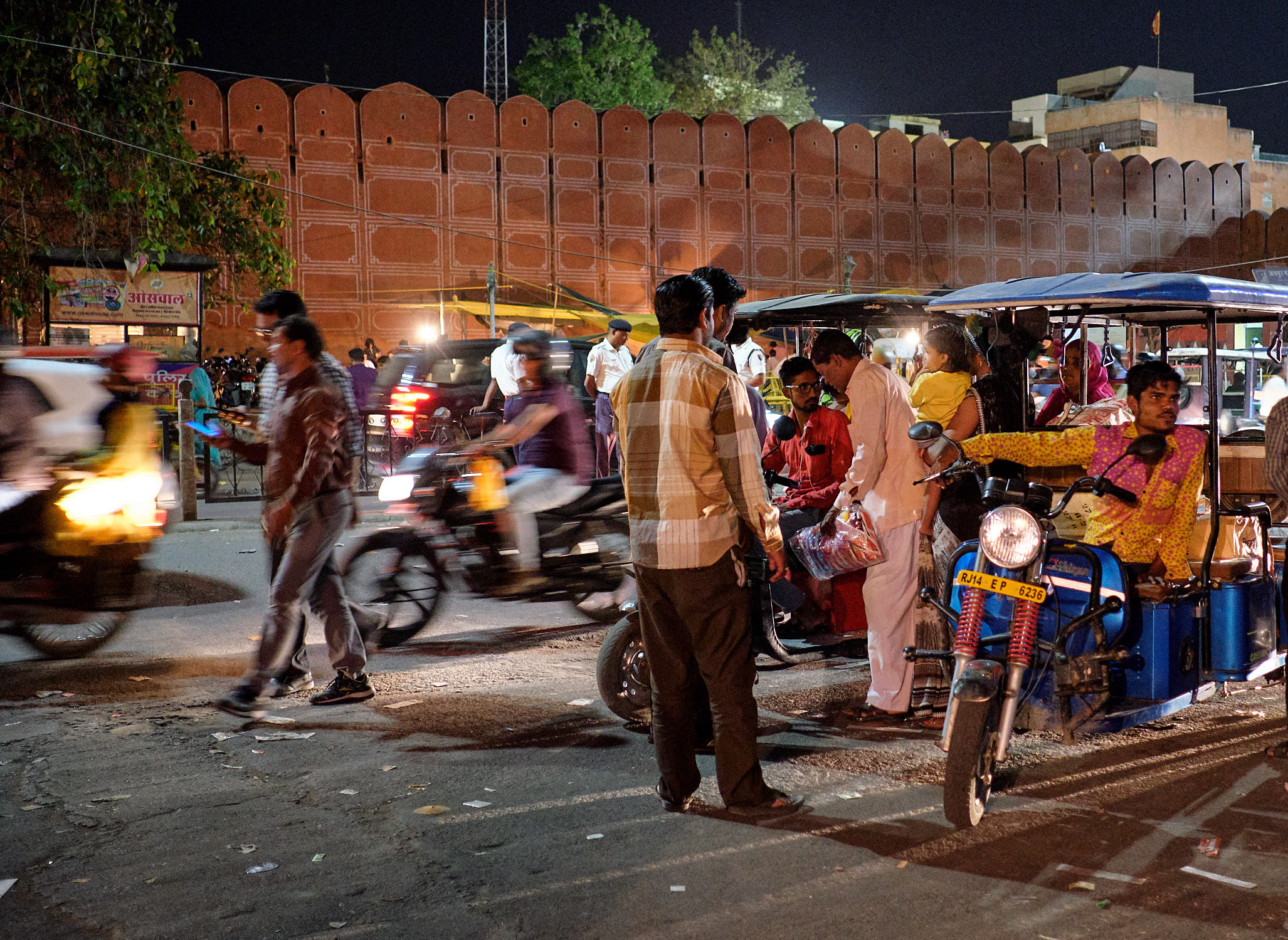Chaotic streets of Jaipur