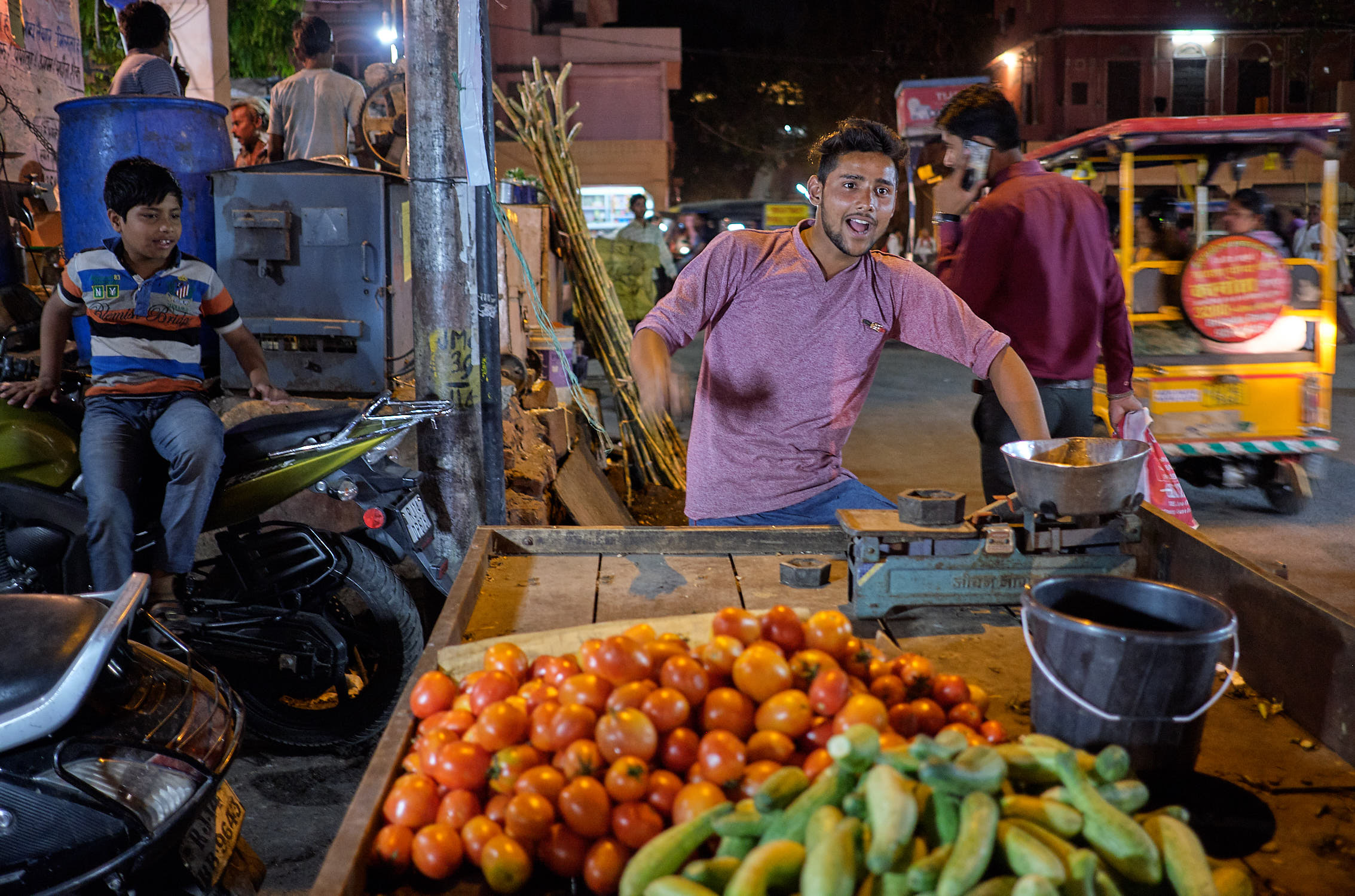 Street food vendor, Jaipur, India