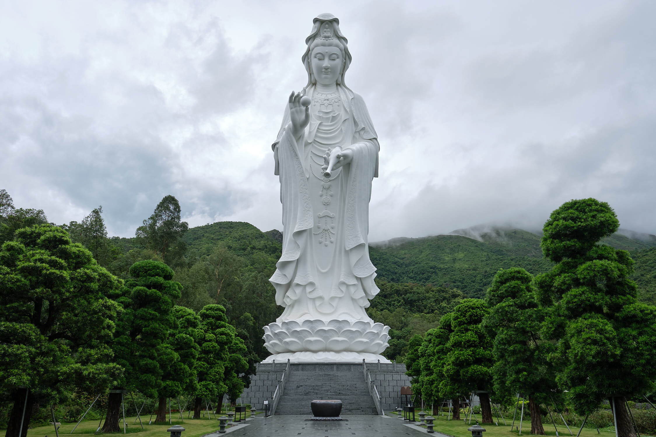 Guan Yin statue, Tsz Shan Temple, Hong Kong